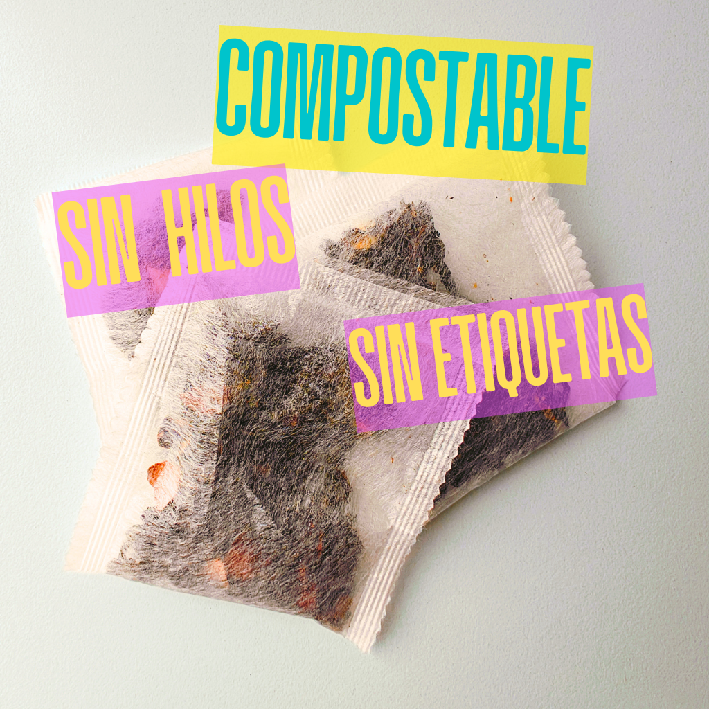 Bolsas de Té Ecofriendly! Cero Residuos, Más sabor natural!