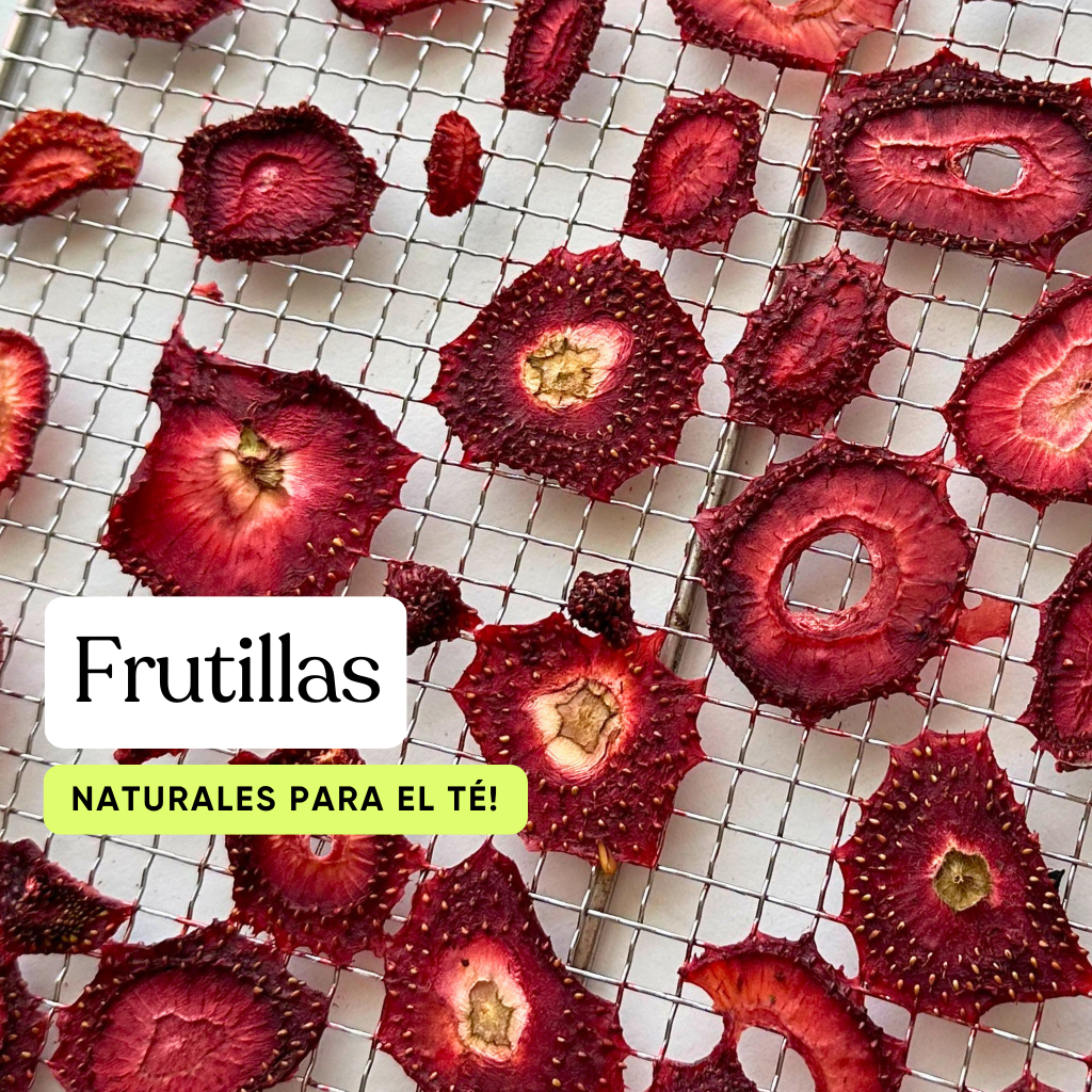 Frutillas naturales para el té: Un toque dulce con grandes beneficios 🍓🍵