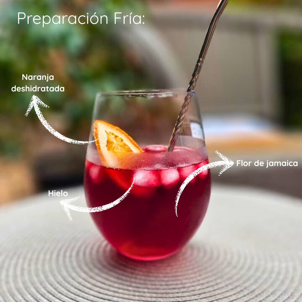 Cómo preparar té helado Flor de Jamaica en casa: Guatita Plana y feliz